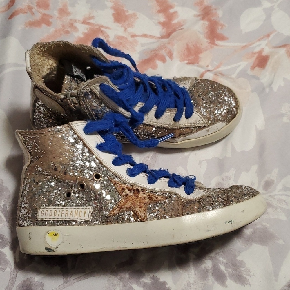 Golden Goose Francy Glitter high top sneakers